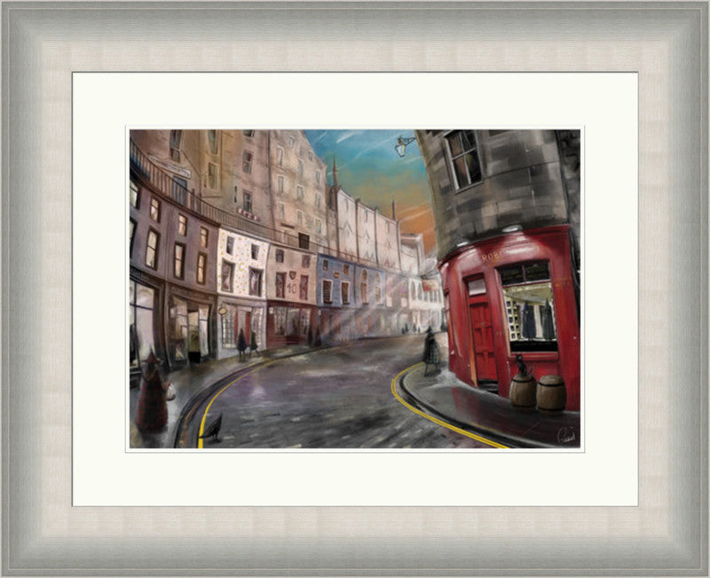 Victoria Alley, Edinburgh by Garabart