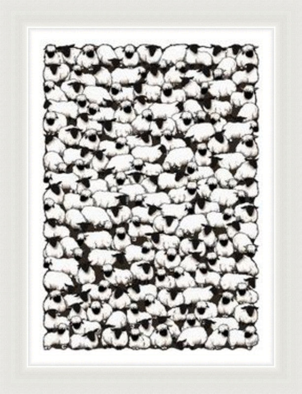 Highland Sheep by Garabart
