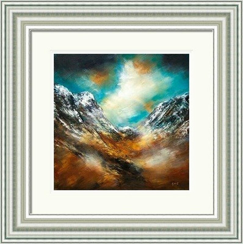 Early Snow Over The Sisters by Grace Cameron