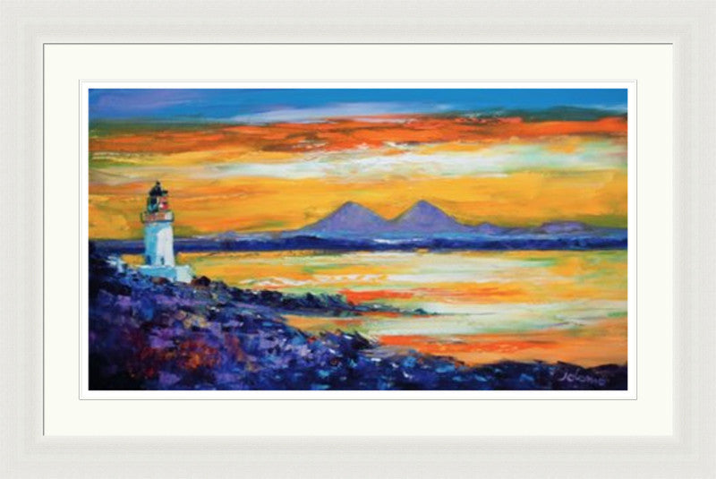 A Soft Dawnlight over Loch Indaal Islay by Jolomo