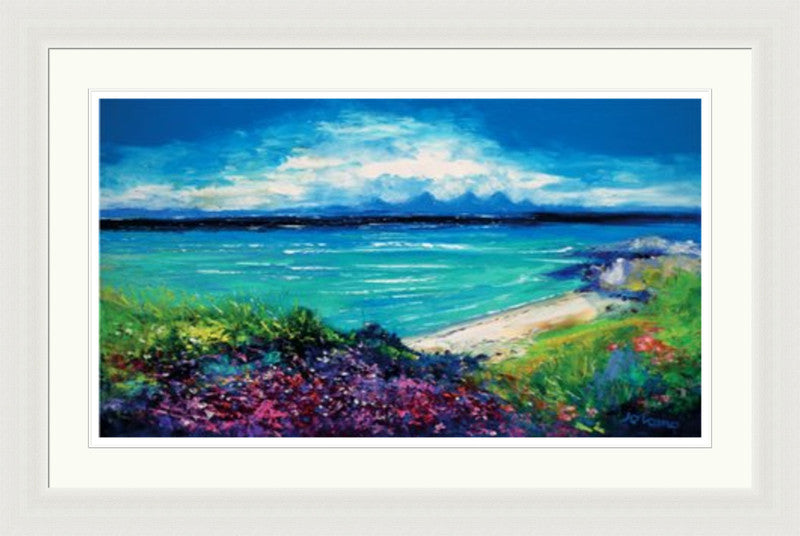 The Paps of Jura from Isle of Gigha by Jolomo