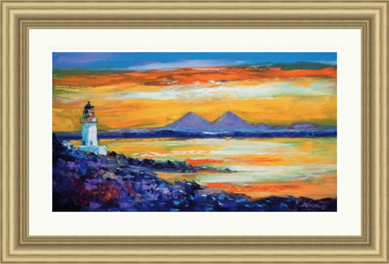 A Soft Dawnlight over Loch Indaal Islay by Jolomo