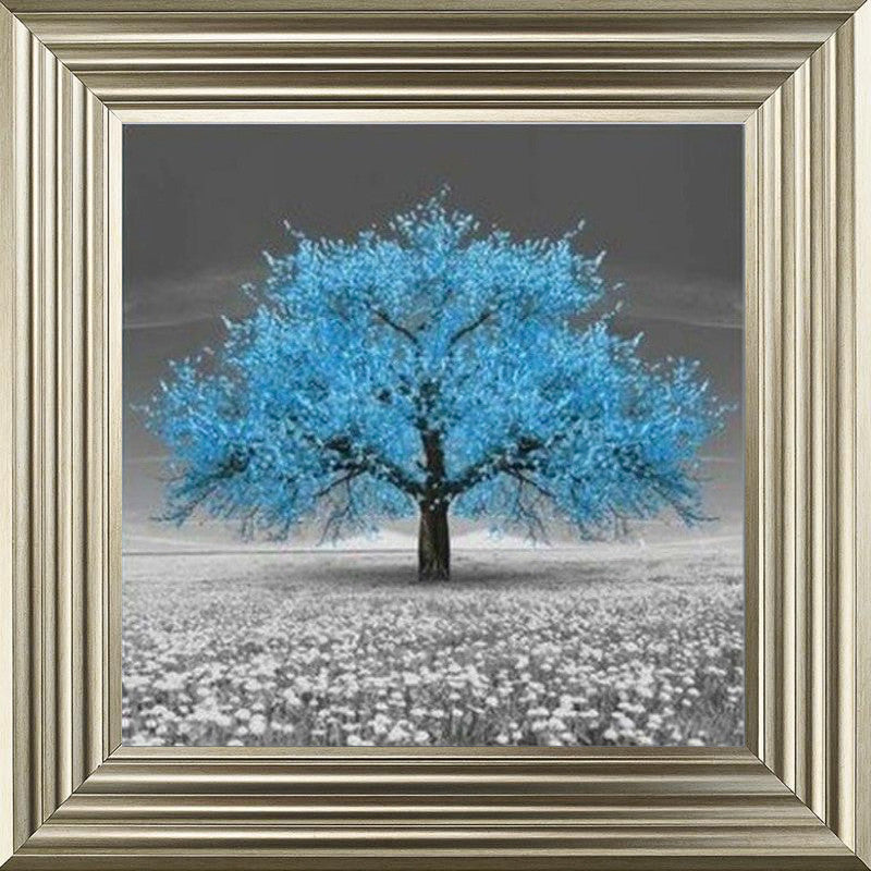 Turquoise Cherry Blossom Tree