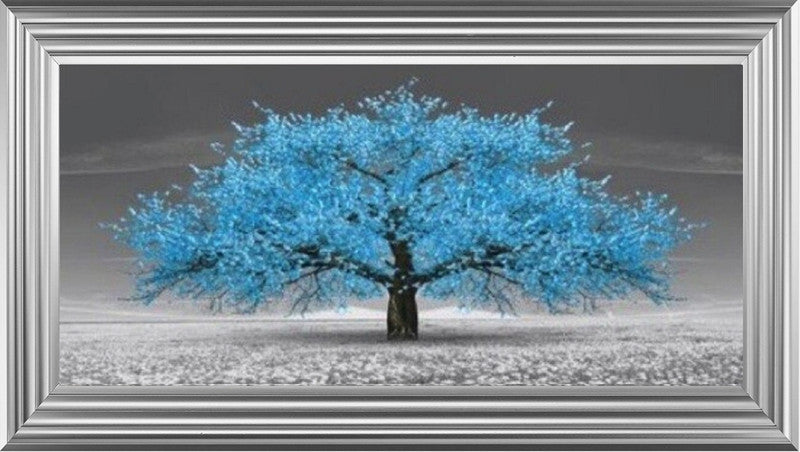 Turquoise Cherry Blossom Tree