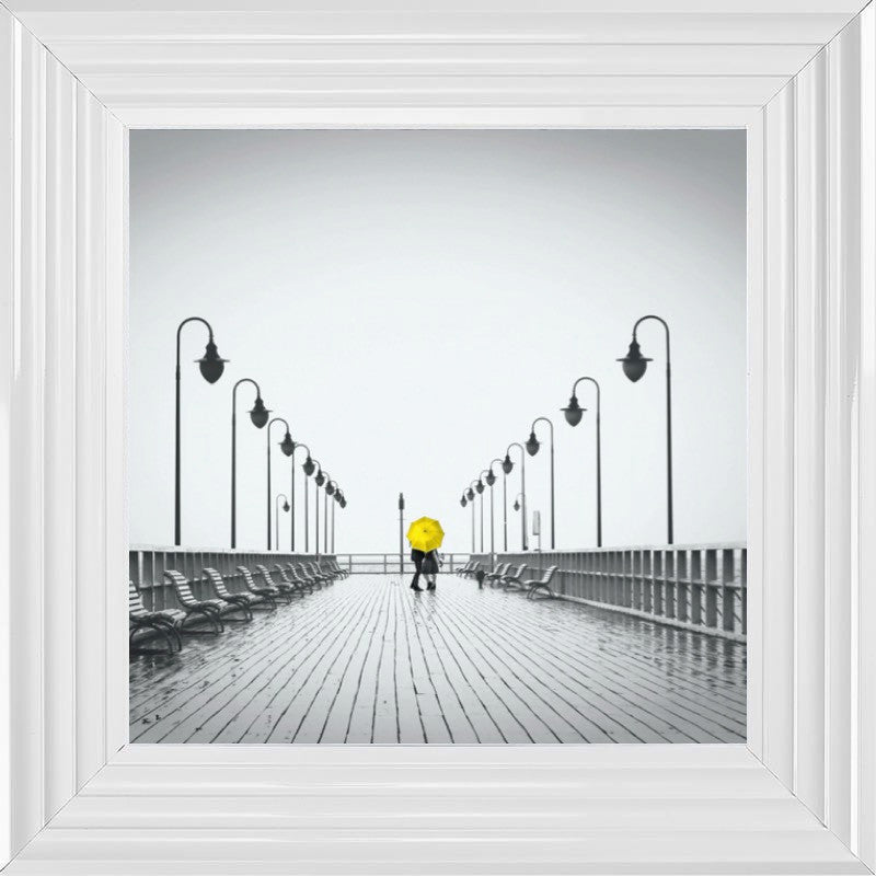Strolling On The Pier - Yellow