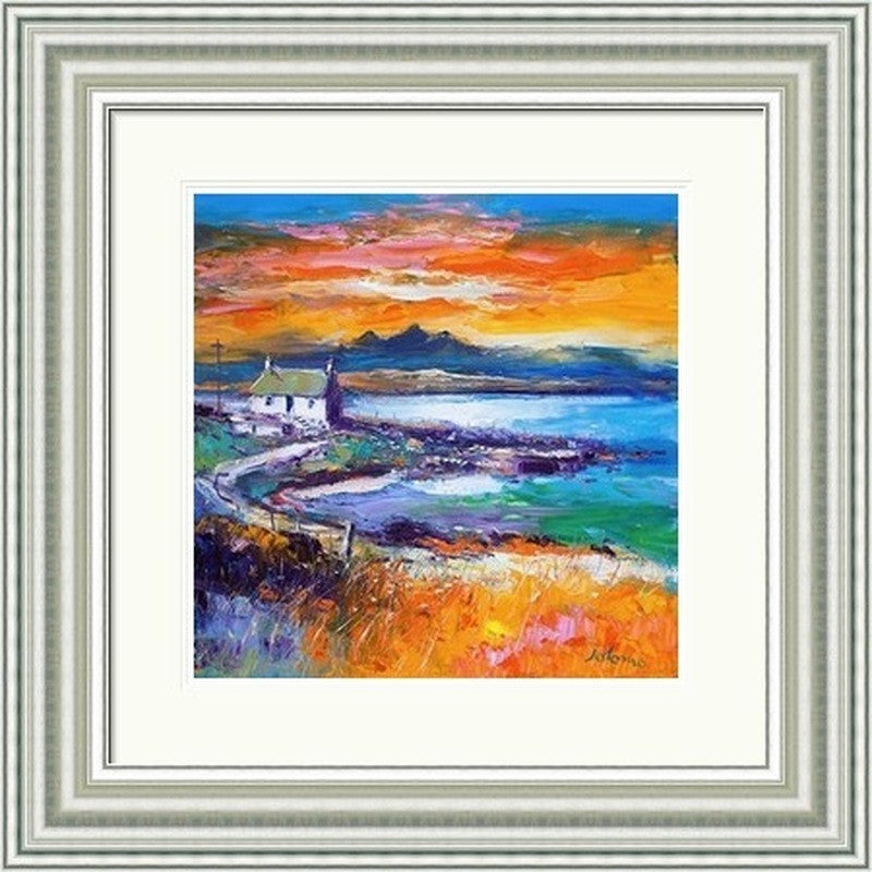 A Jura Sunset From Port Nan Gallan, Keills by Jolomo