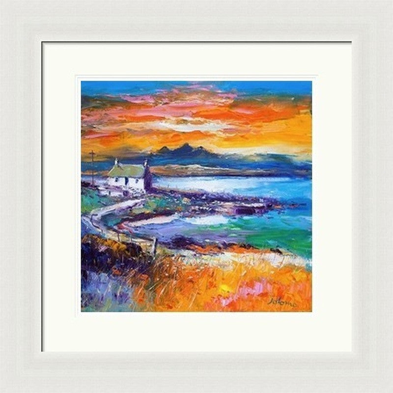 A Jura Sunset From Port Nan Gallan, Keills by Jolomo