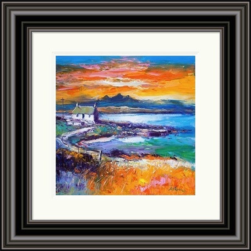 A Jura Sunset From Port Nan Gallan, Keills by Jolomo