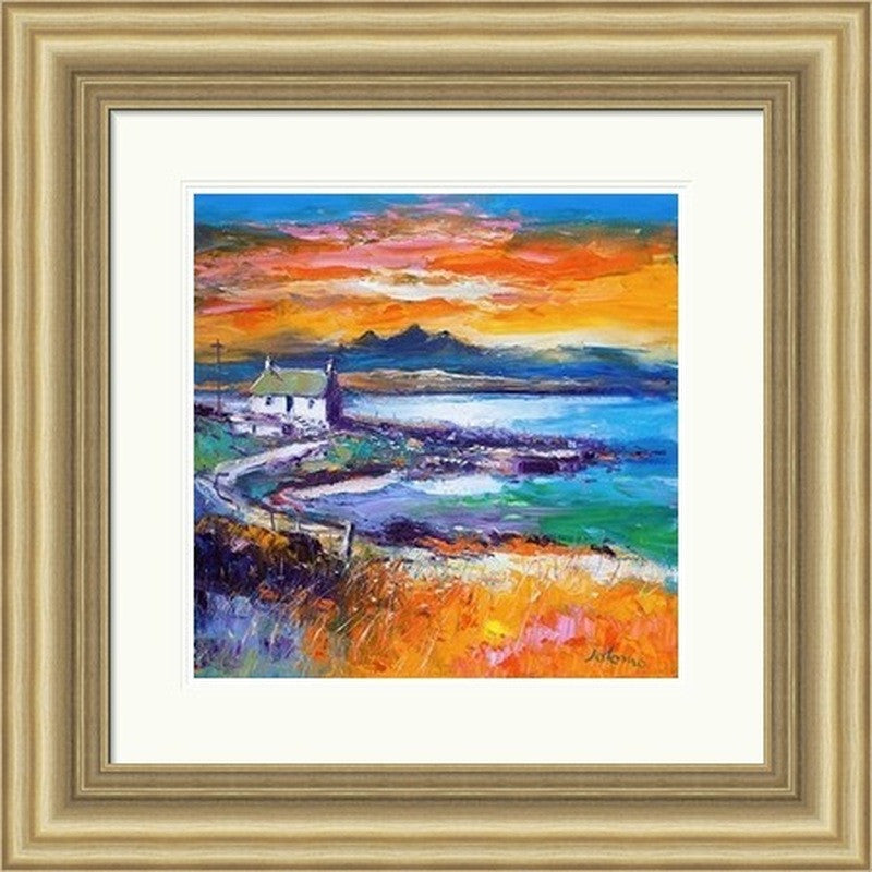 A Jura Sunset From Port Nan Gallan, Keills by Jolomo
