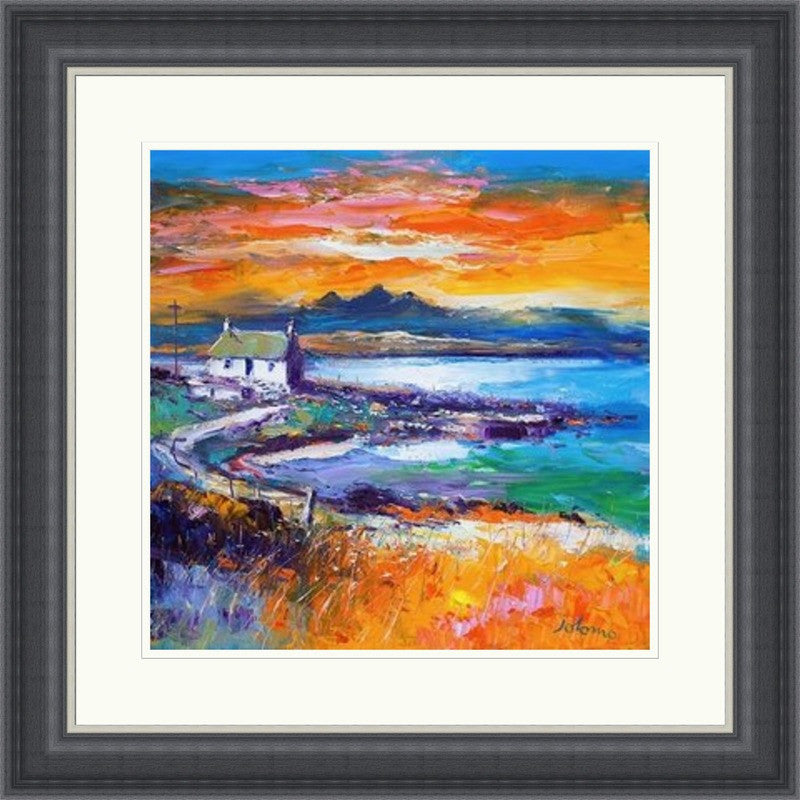 A Jura Sunset From Port Nan Gallan, Keills by Jolomo