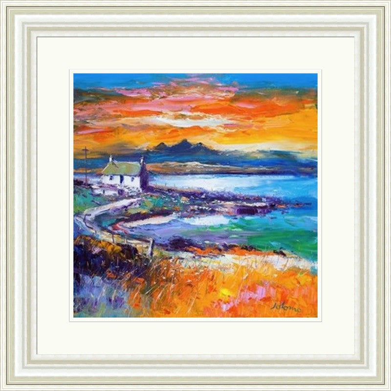 A Jura Sunset From Port Nan Gallan, Keills by Jolomo