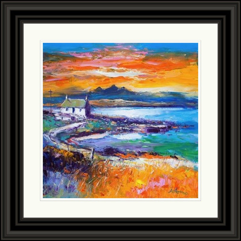 A Jura Sunset From Port Nan Gallan, Keills by Jolomo