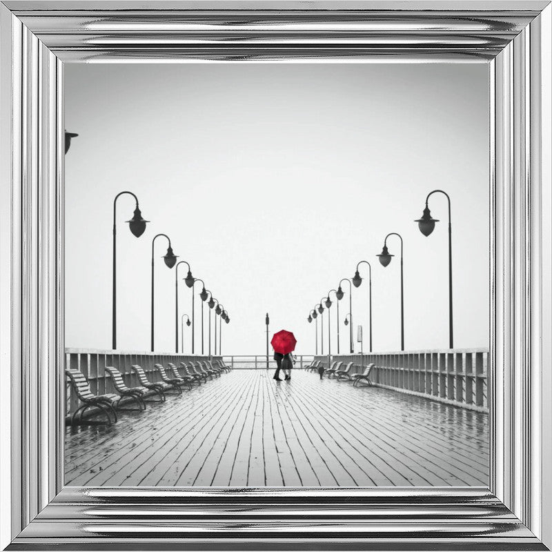 Strolling On The Pier - Red