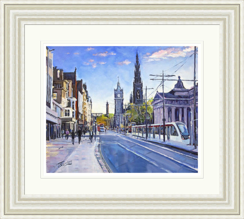 Good Morning, Princes Street by James Somerville Lindsay