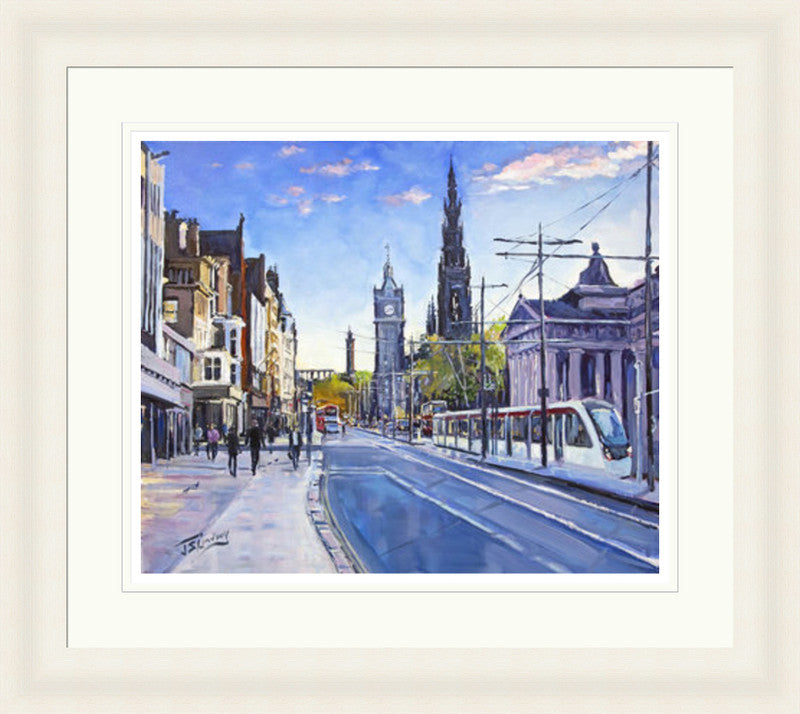 Good Morning, Princes Street by James Somerville Lindsay