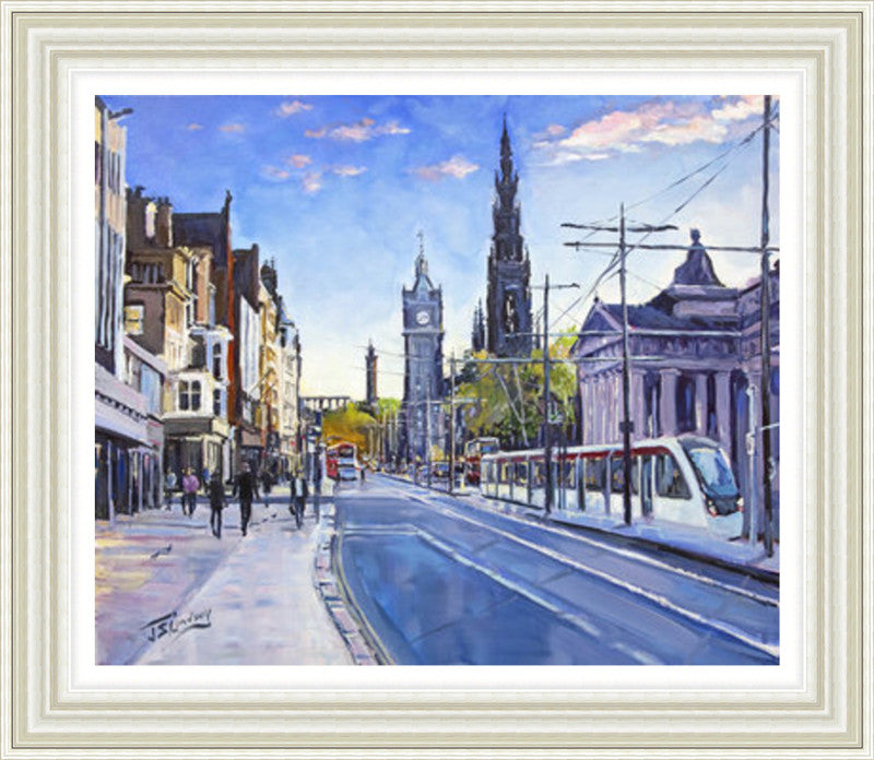 Good Morning, Princes Street by James Somerville Lindsay