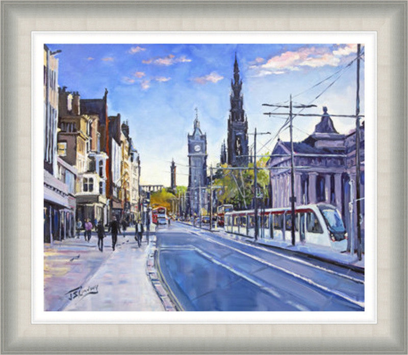 Good Morning, Princes Street by James Somerville Lindsay