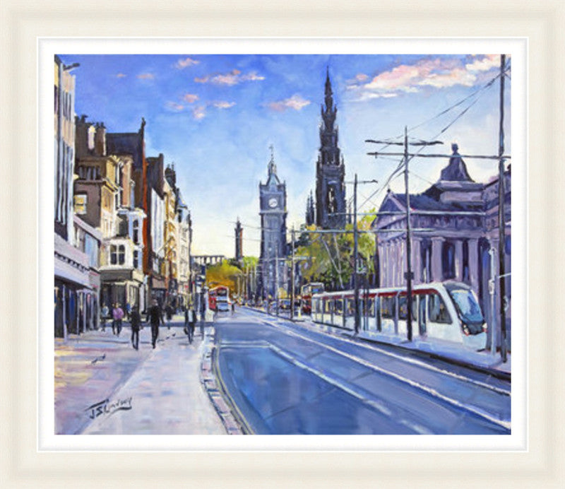 Good Morning, Princes Street by James Somerville Lindsay