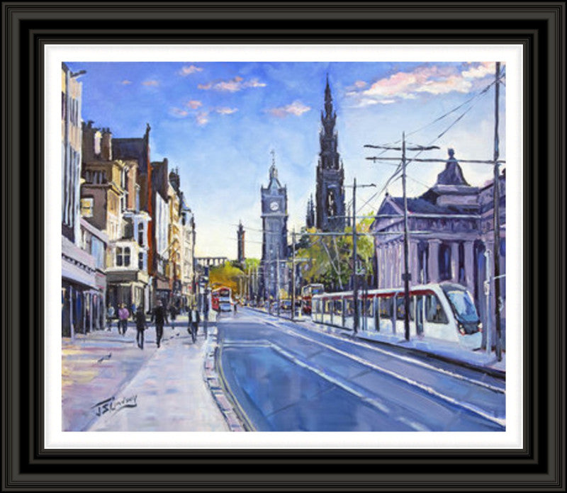 Good Morning, Princes Street by James Somerville Lindsay