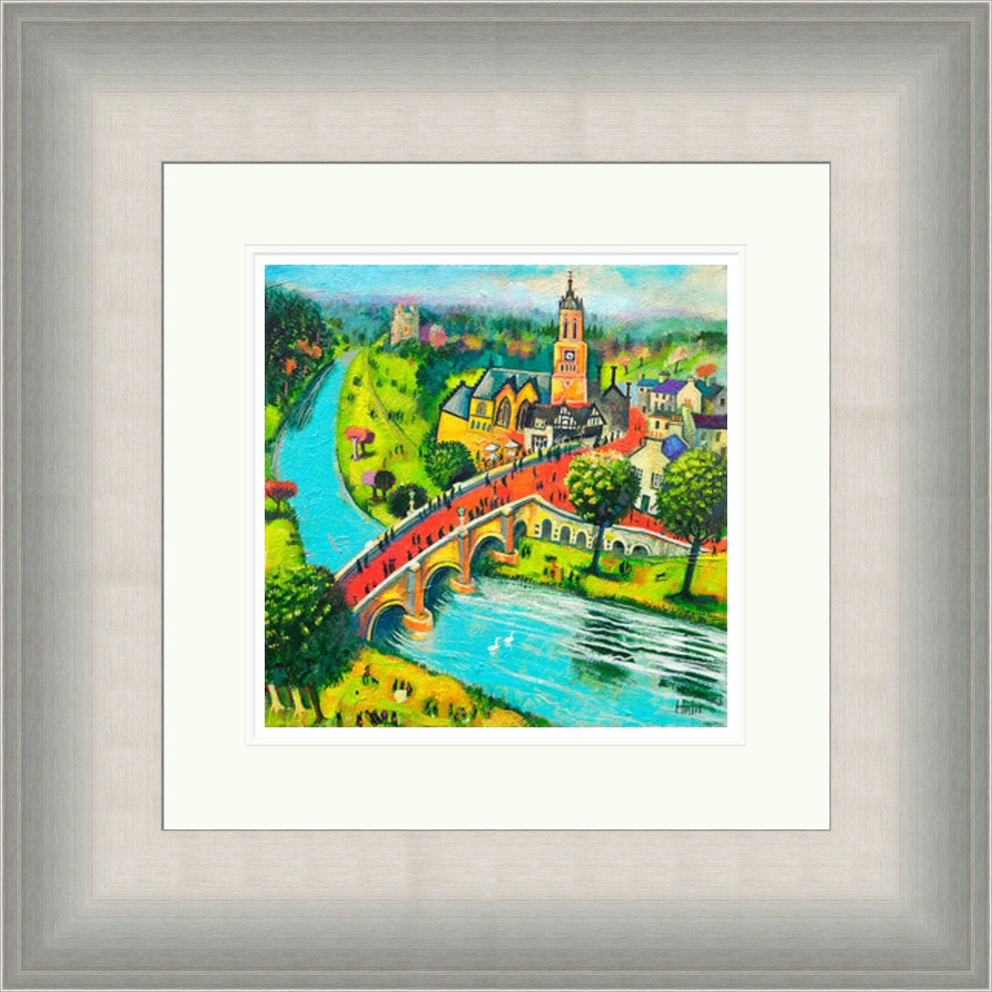 Tweed Bridge Peebles by Rob Hain