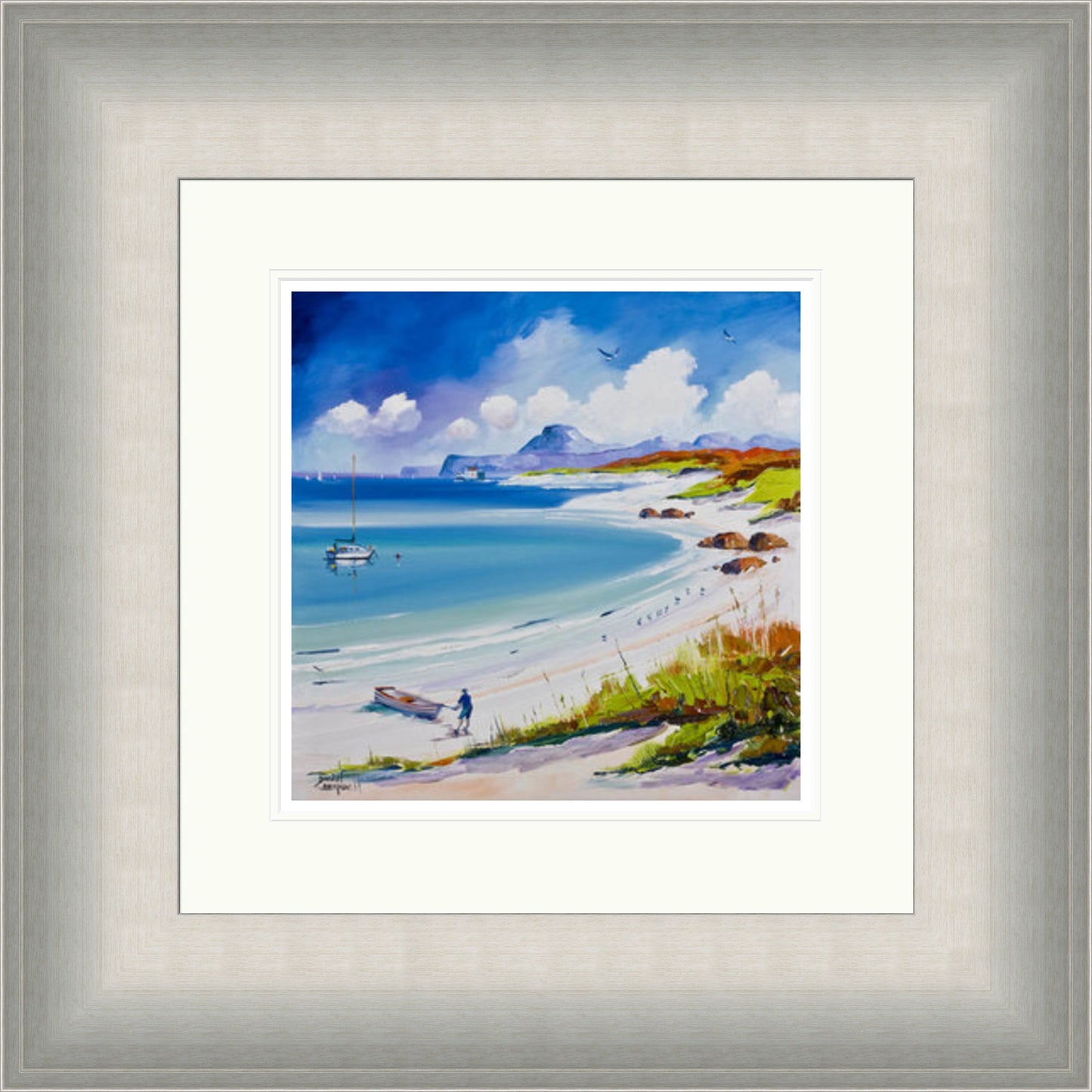 Beach on Iona by Daniel Campbell