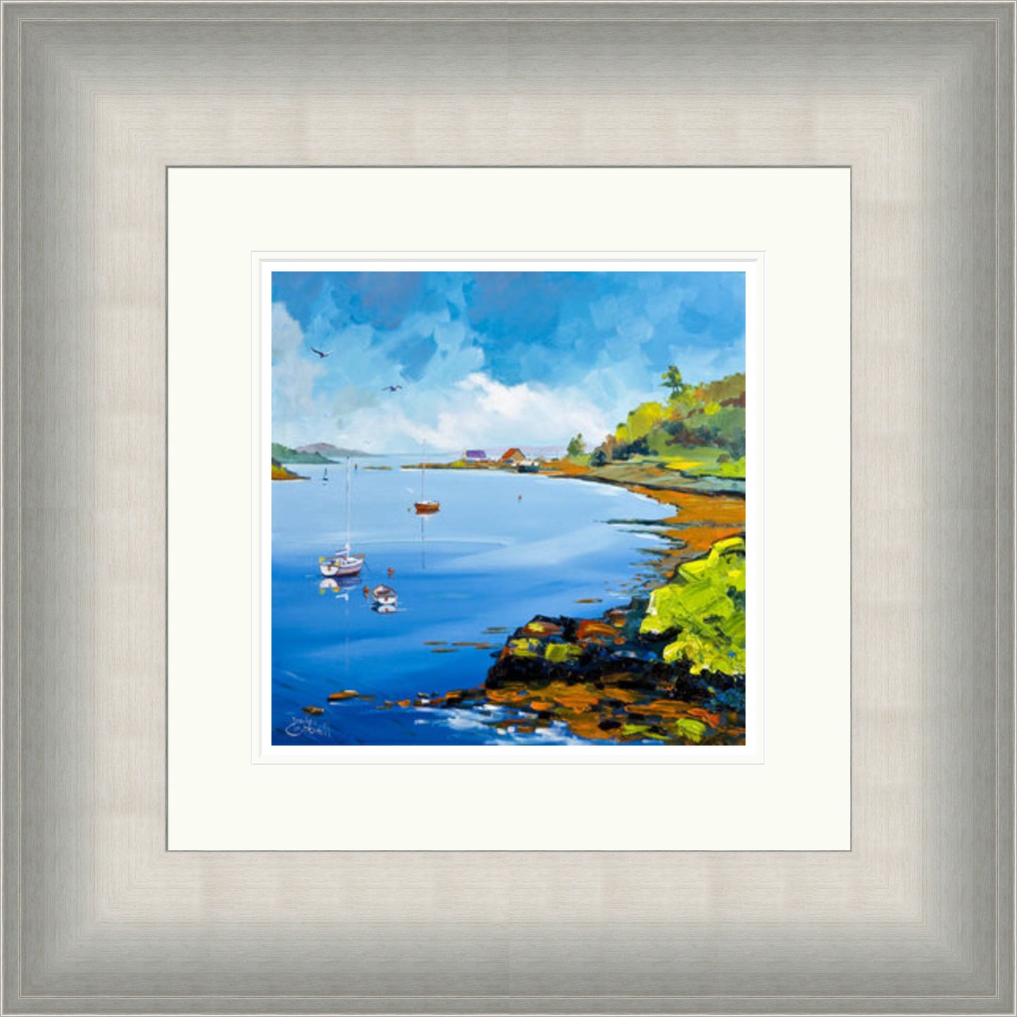 Calm Water Loch Fyne by Daniel Campbell