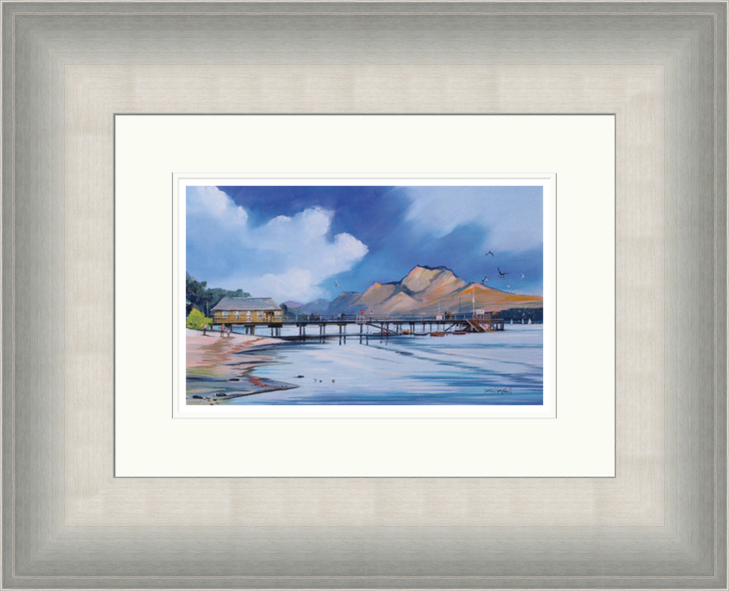 The Pier at Luss by Daniel Campbell