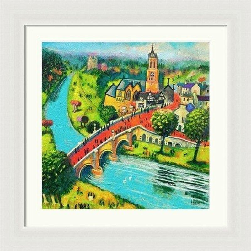 Tweed Bridge Peebles by Rob Hain