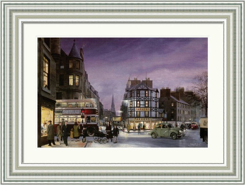 Bristo Street 1950s, Colour by John M Boyd