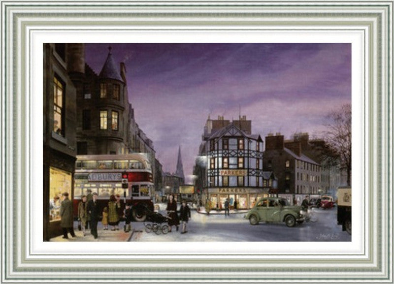 Bristo Street 1950s, Colour by John M Boyd