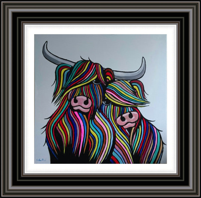 Wee Hug Heilan Coos by Callum Nicol