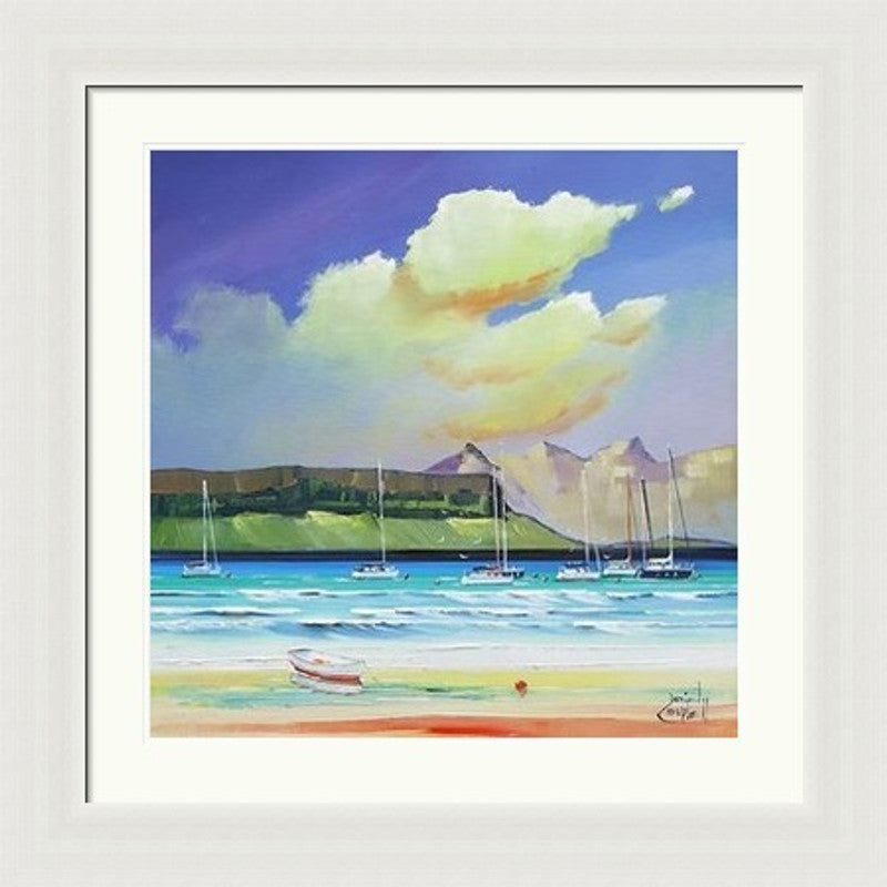 Mooring, Arisaig by Daniel Campbell