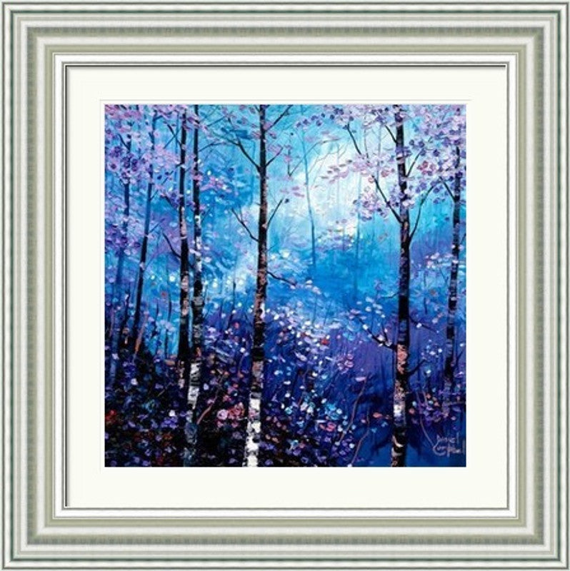 Silver Birches In Winter by Daniel Campbell