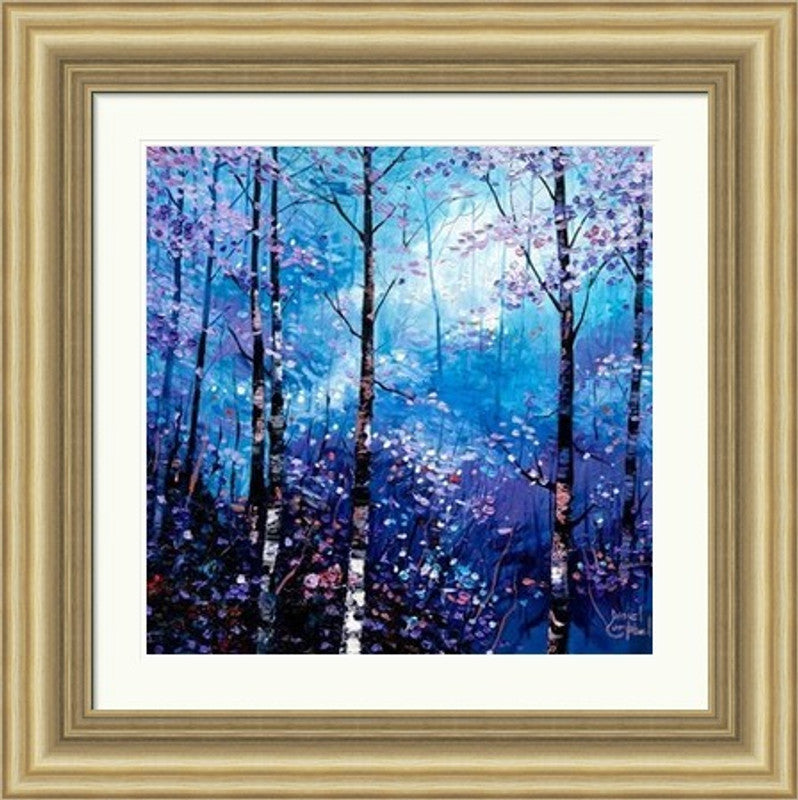 Silver Birches In Winter by Daniel Campbell