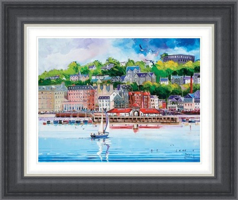 Sailing Into Oban by Daniel Campbell