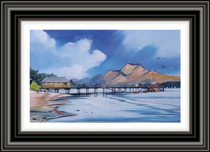 The Pier at Luss by Daniel Campbell