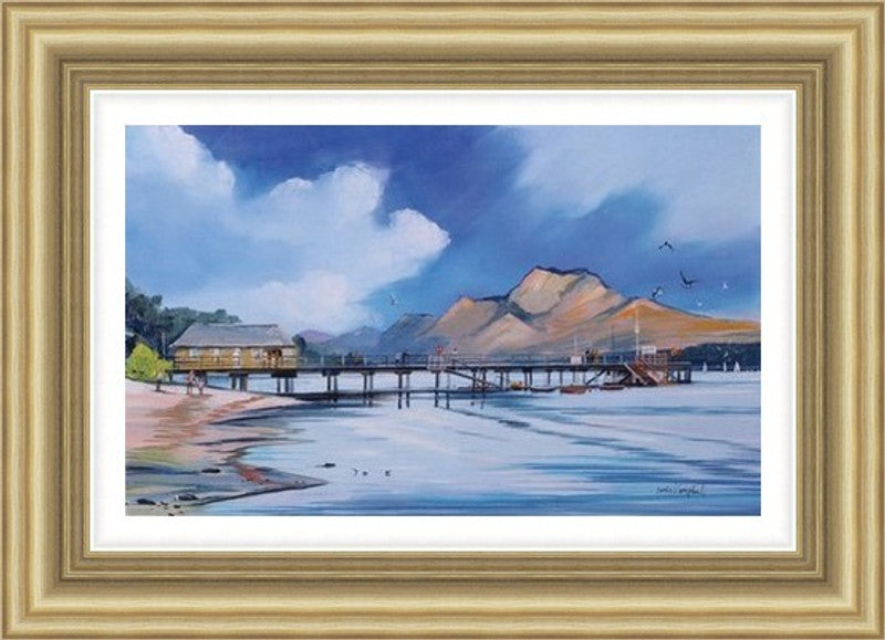 The Pier at Luss by Daniel Campbell