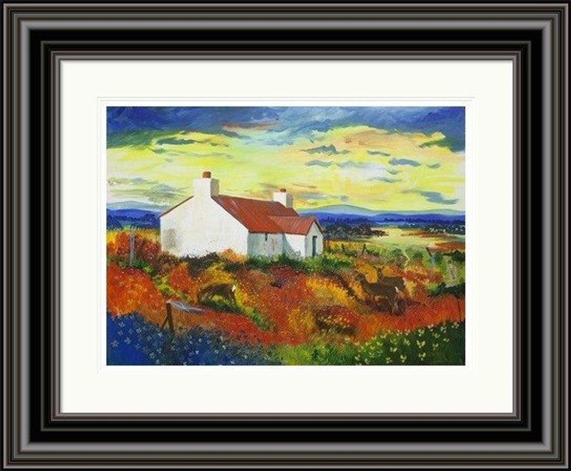 Summer Evening Grazing by Ann Vastano