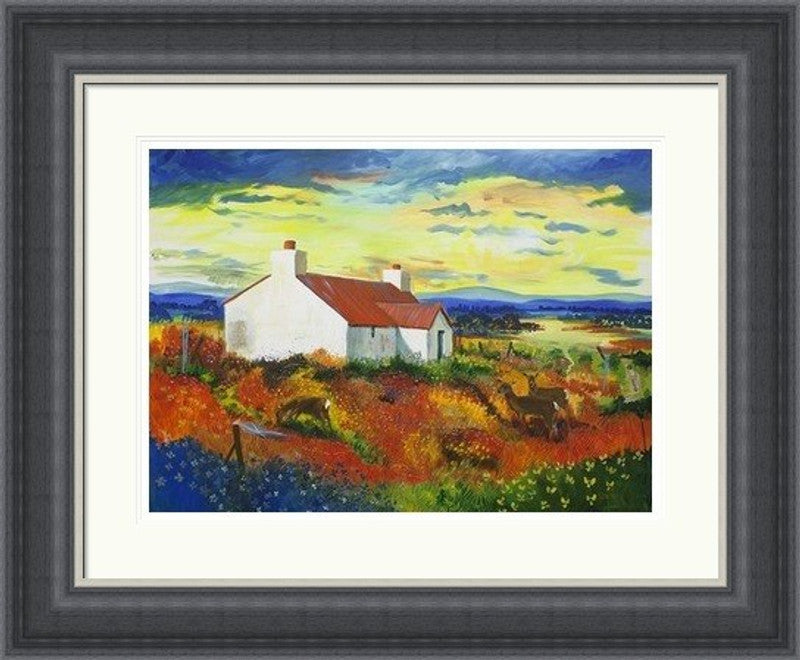 Summer Evening Grazing by Ann Vastano