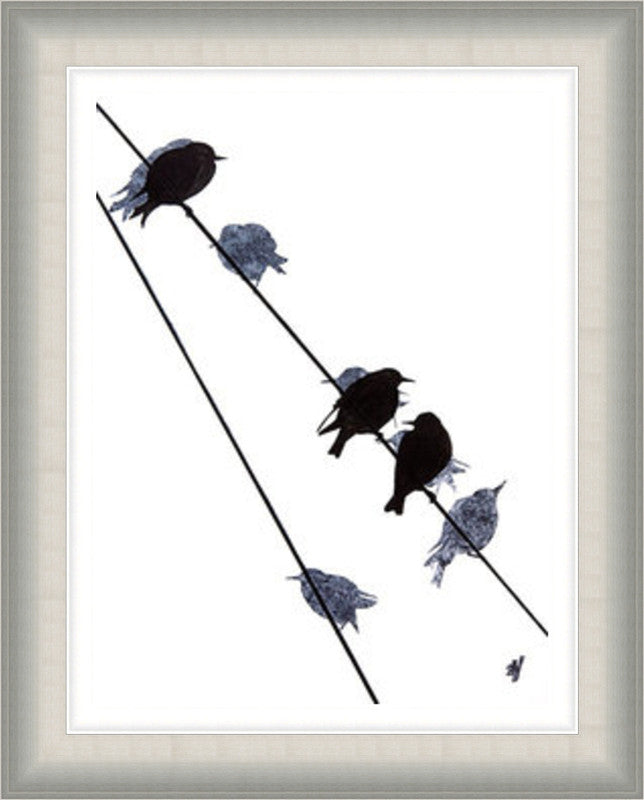 Starlings by Sandra Vick