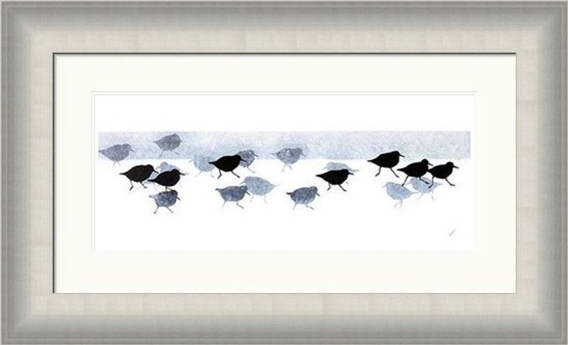 Sanderlings by Sandra Vick