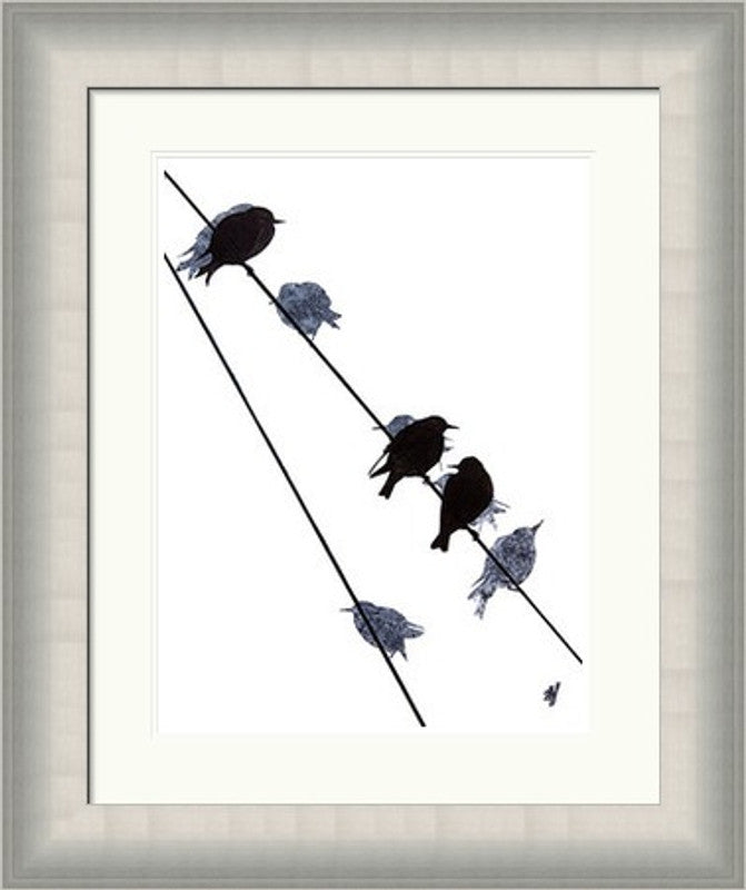 Starlings by Sandra Vick