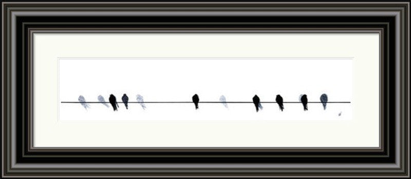 Swallows Waiting to Go by Sandra Vick