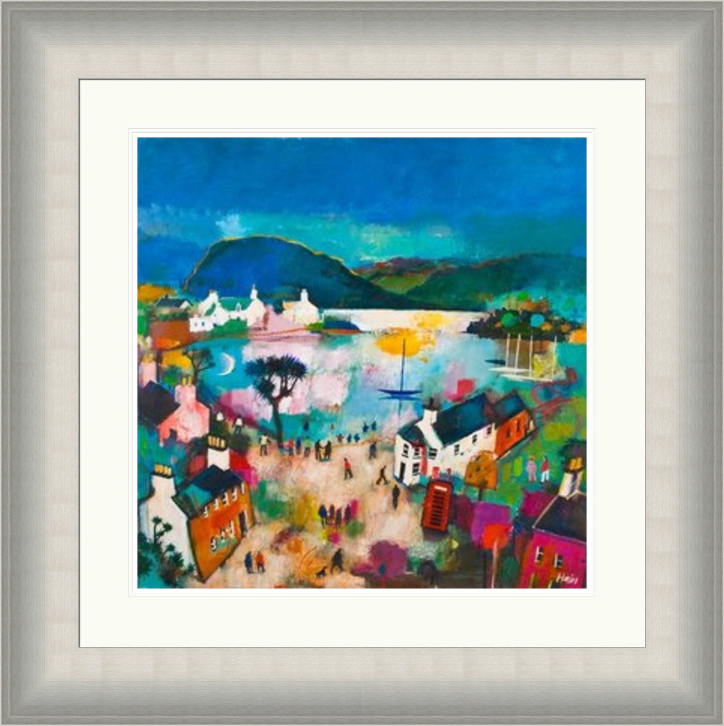 Evening Reflections Plockton by Rob Hain