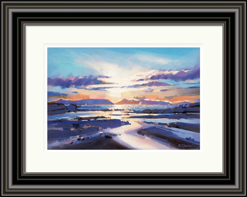 Coastal Sunset, Arisaig by Pam Glennie