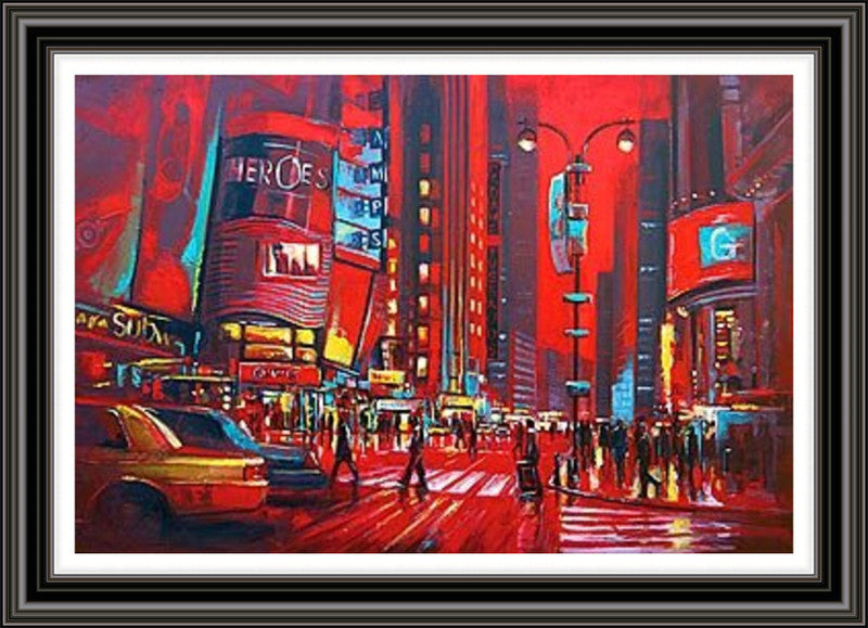 New York in Red by Phil Wilson