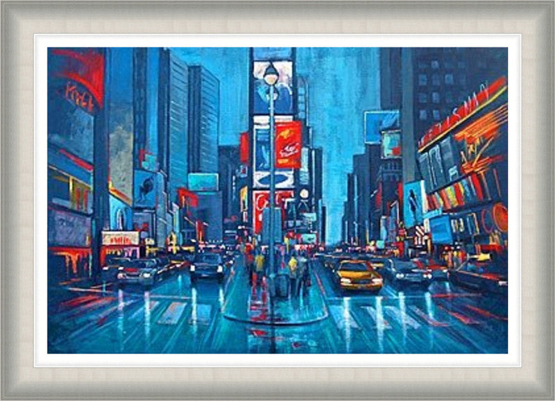 New York in Blue by Phil Wilson
