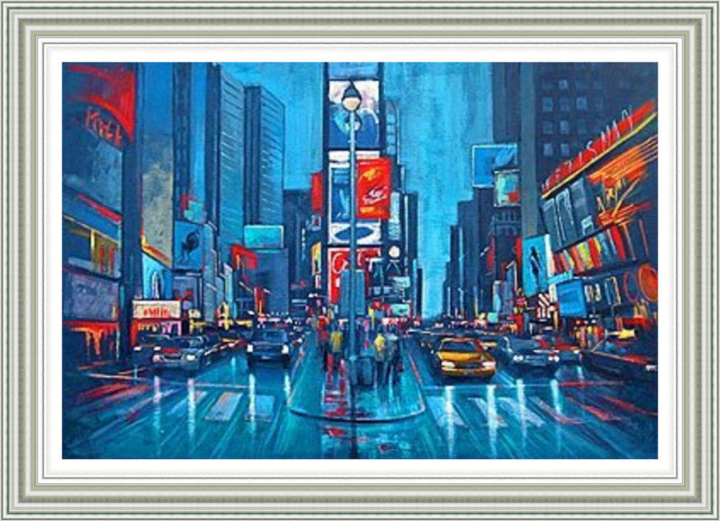 New York in Blue by Phil Wilson