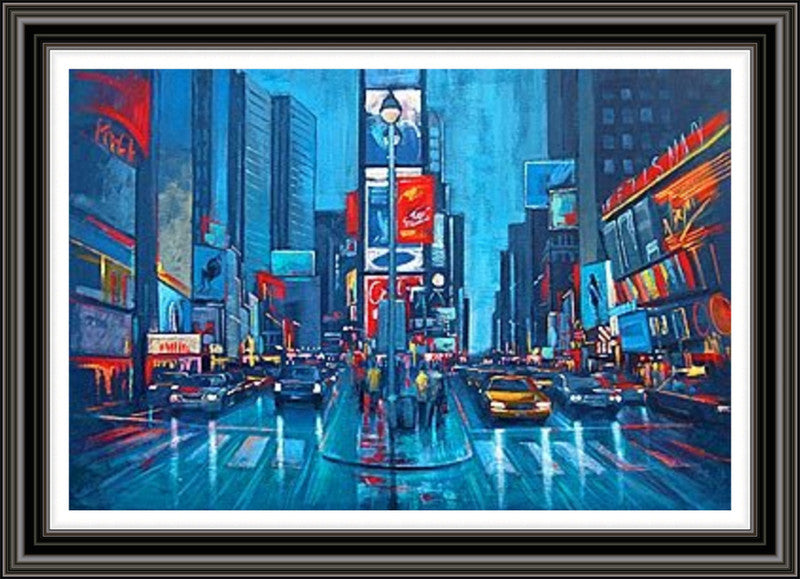New York in Blue by Phil Wilson