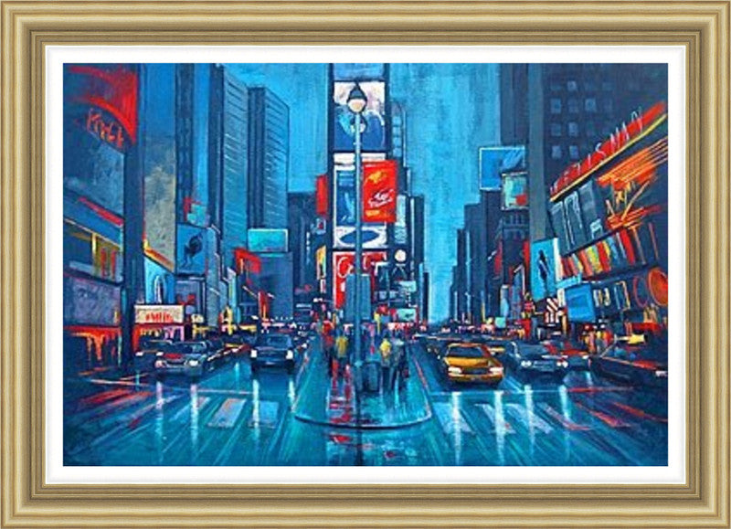 New York in Blue by Phil Wilson